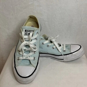 Converse All Star Light Mint Green 153872F Low Top Sneakers Women’s Size 6